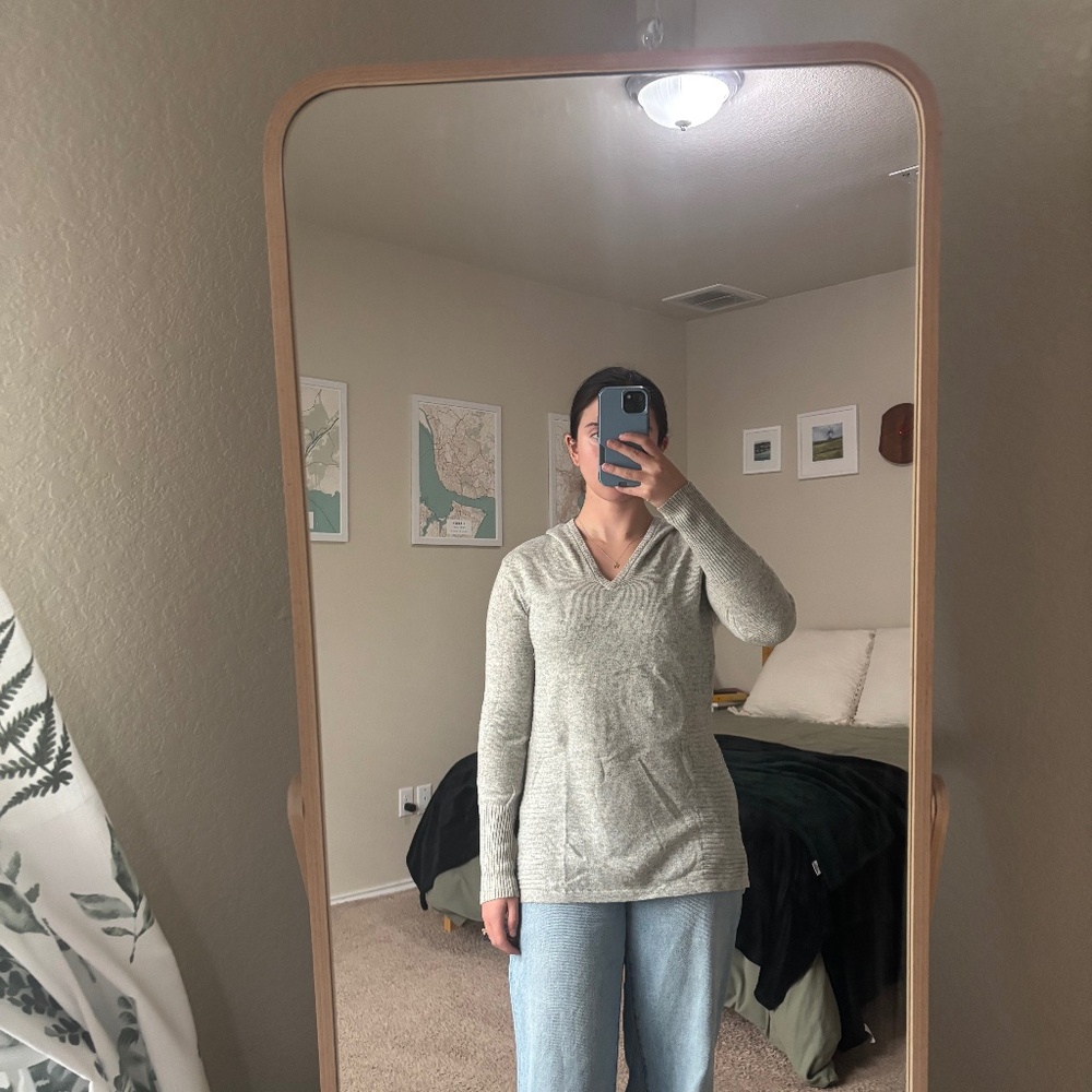 Royal Robbins Gray Wool Sweater